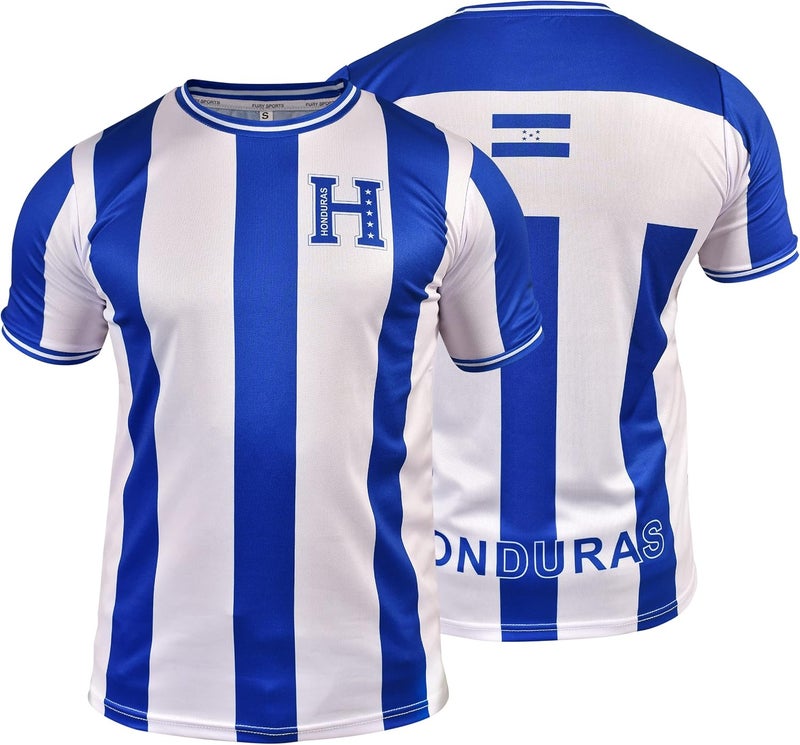 Fury Honduras Soccer Jersey - Honduras Shirt - Men/Women/Unisex - Image 2